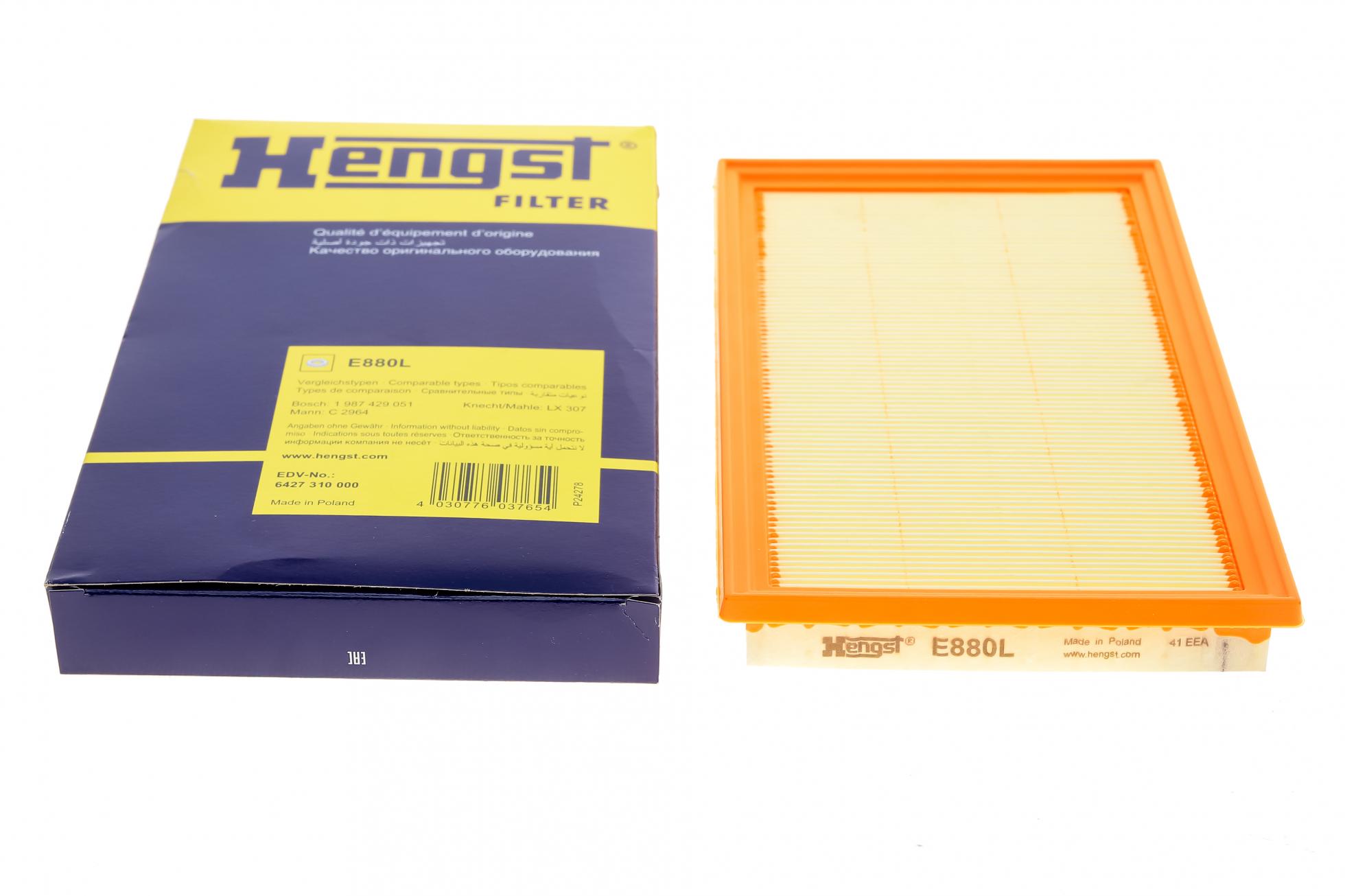 E880L HENGST FILTER